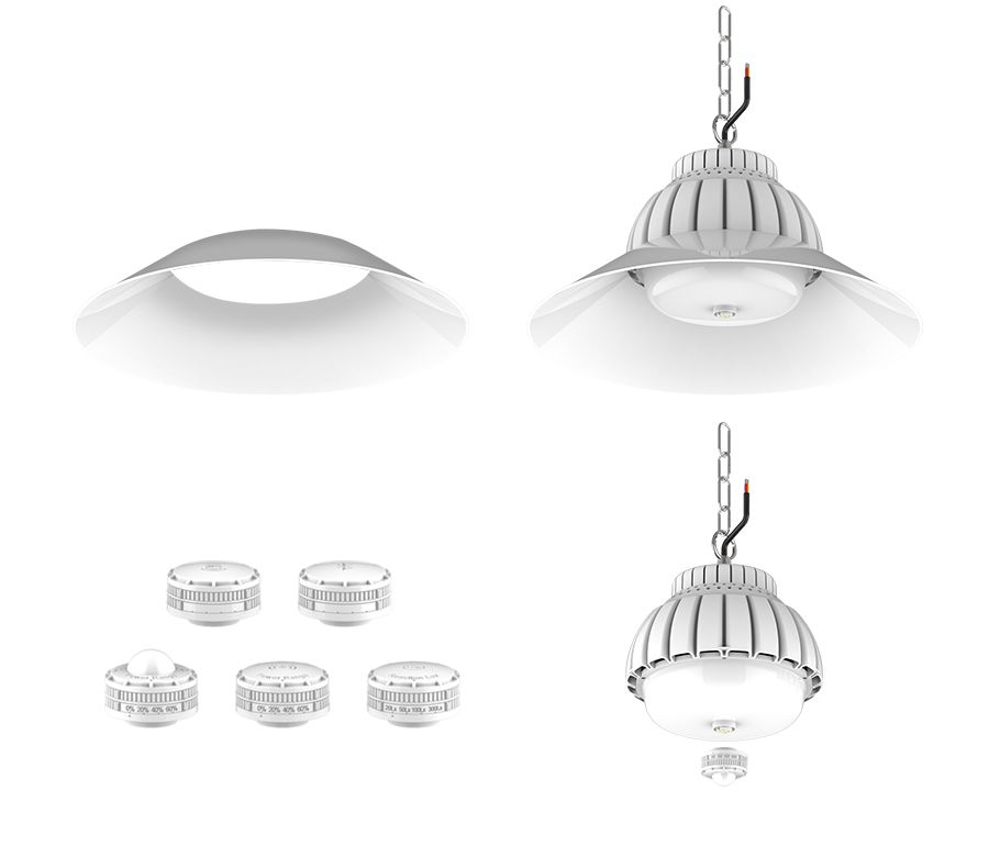 RS1 Smart High Bay Light DS 65W 80W 100W 150W