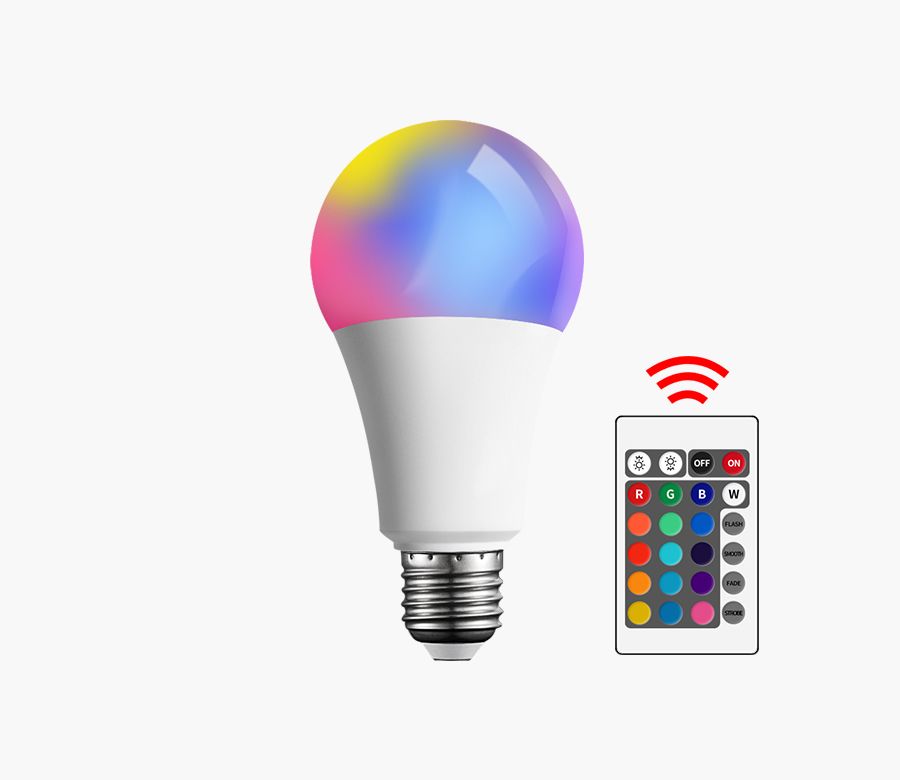 LED RGB Bulb Light A60 A19 6W 10W 15W 20W