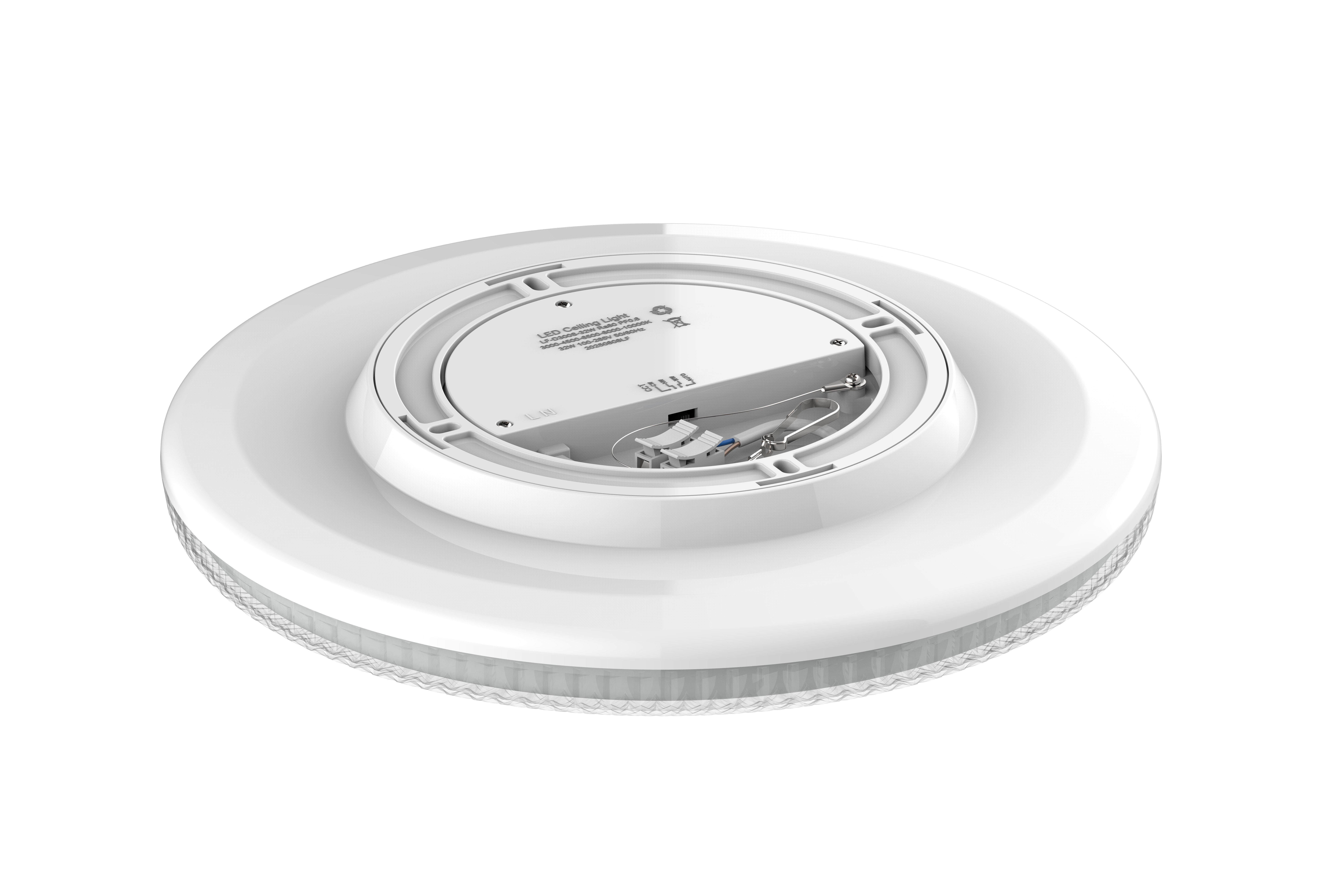 Ultra-Thin Round Crystal LED Ceiling Light