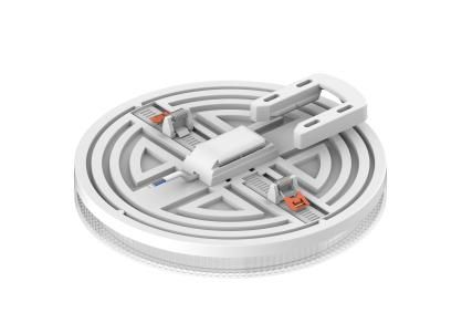 LED Ceiling Light with Crystal Face Ring — Surface & Recessed Mounting, 24W & 36W, Three Color Temperatures