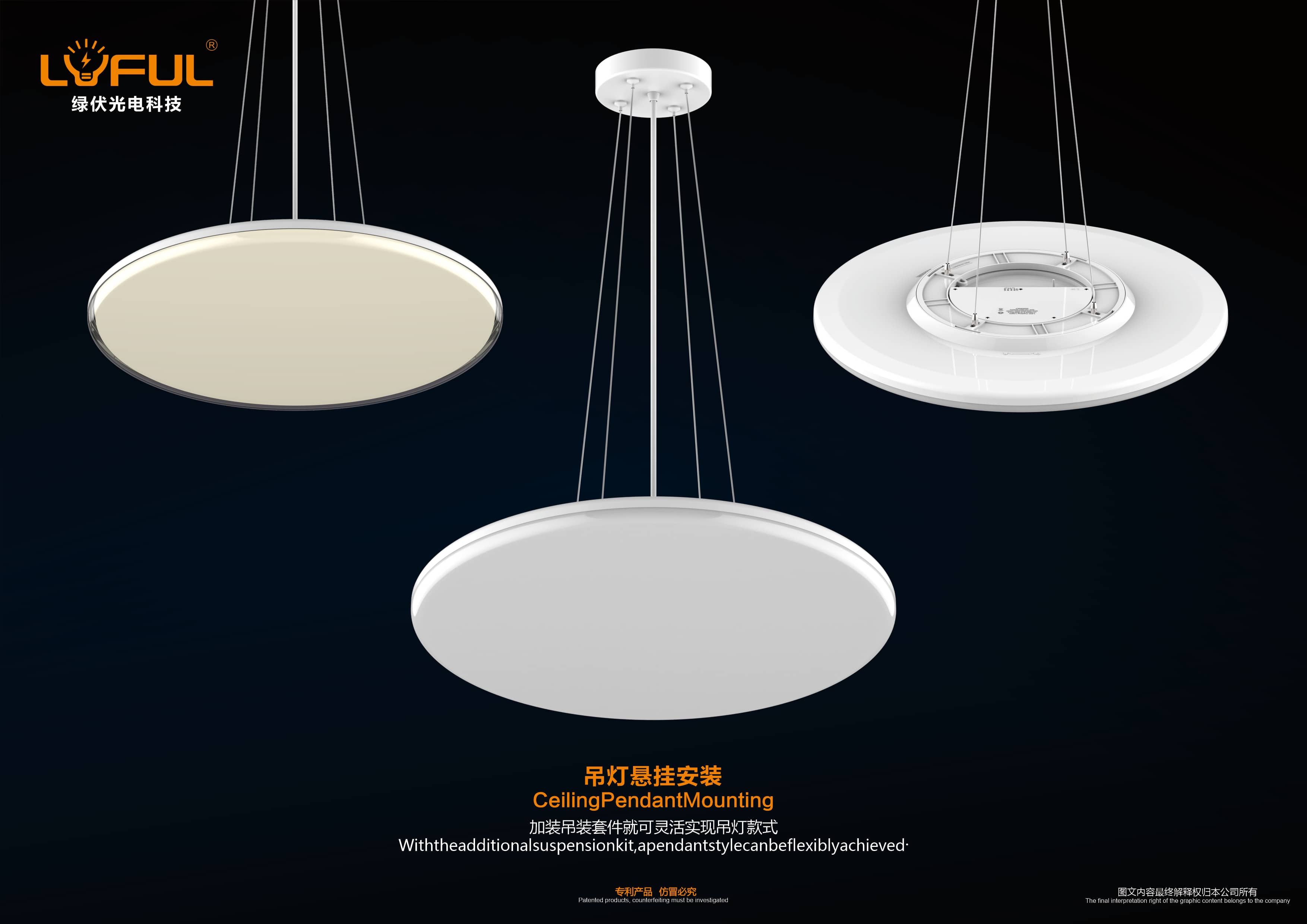 European ceiling chandelier 3CCT ceiling chandelier