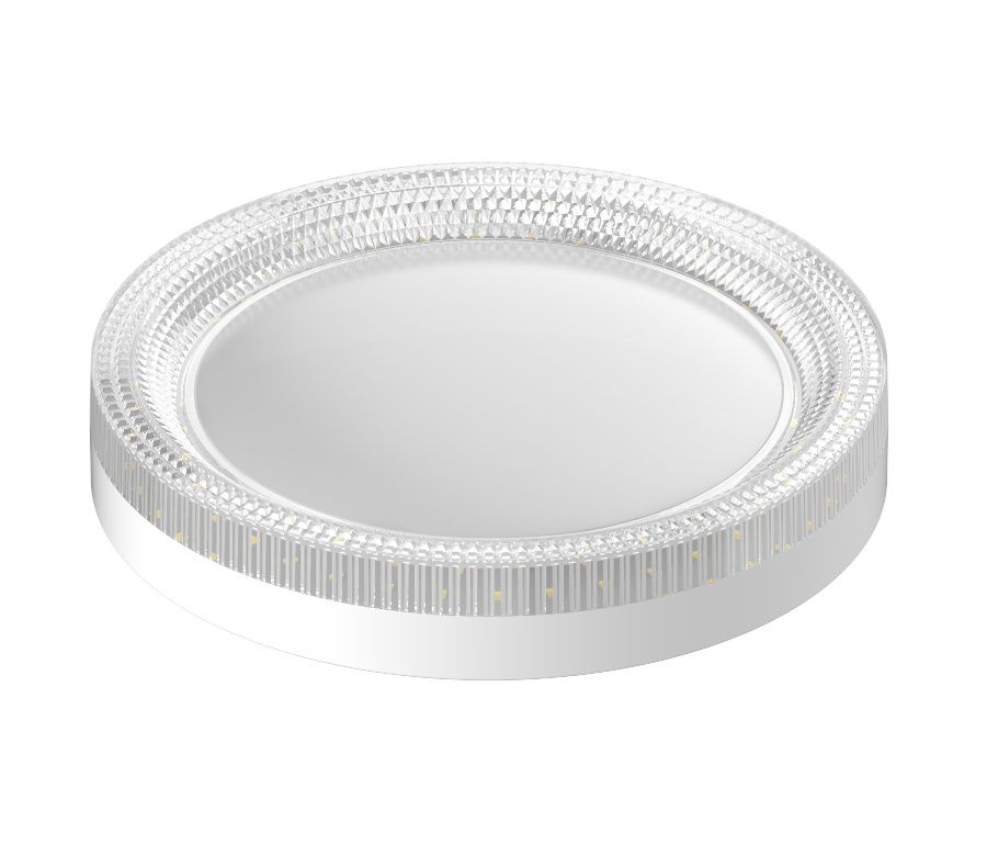 2 in 1 Round LED Crystal Ceiling Lamp(Surface or E27 Mounted)