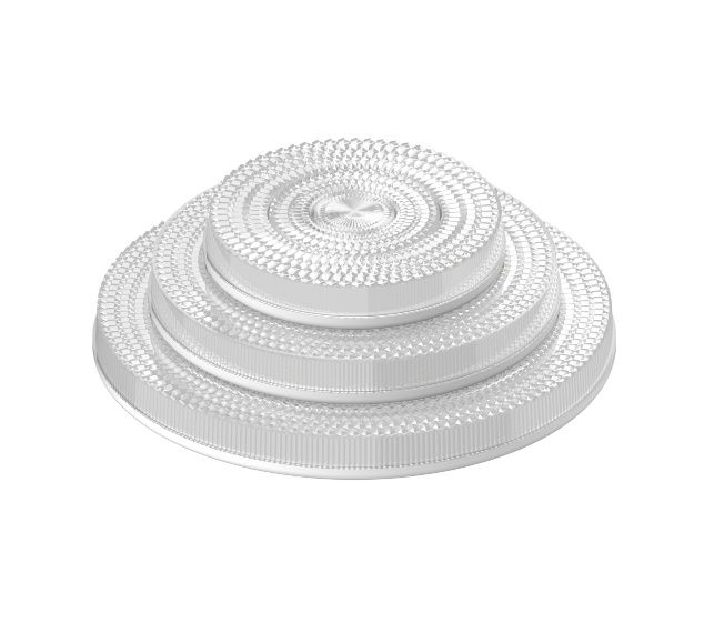 foldable crystal ceiling light