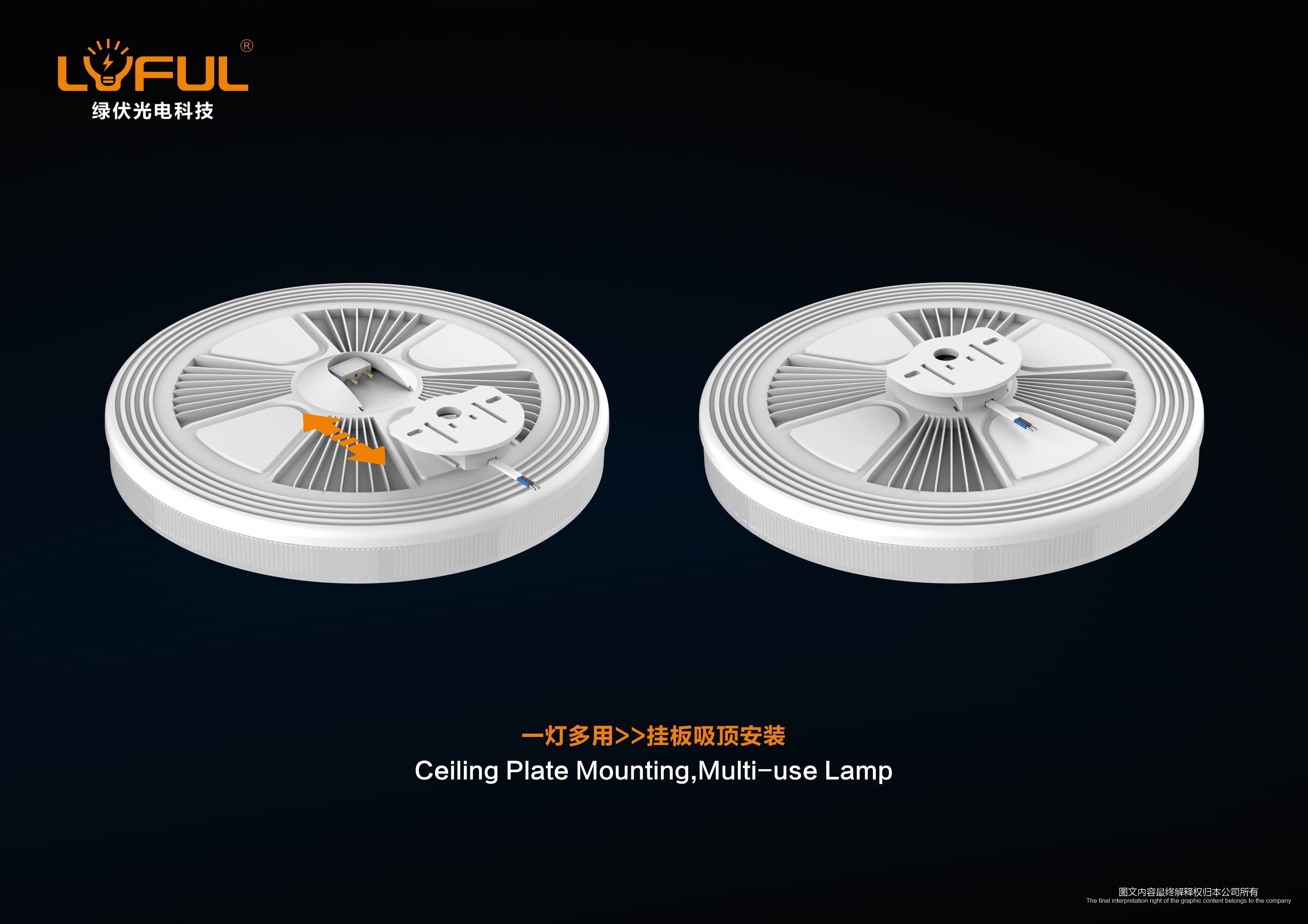 Easy Surface Mounted Installation
